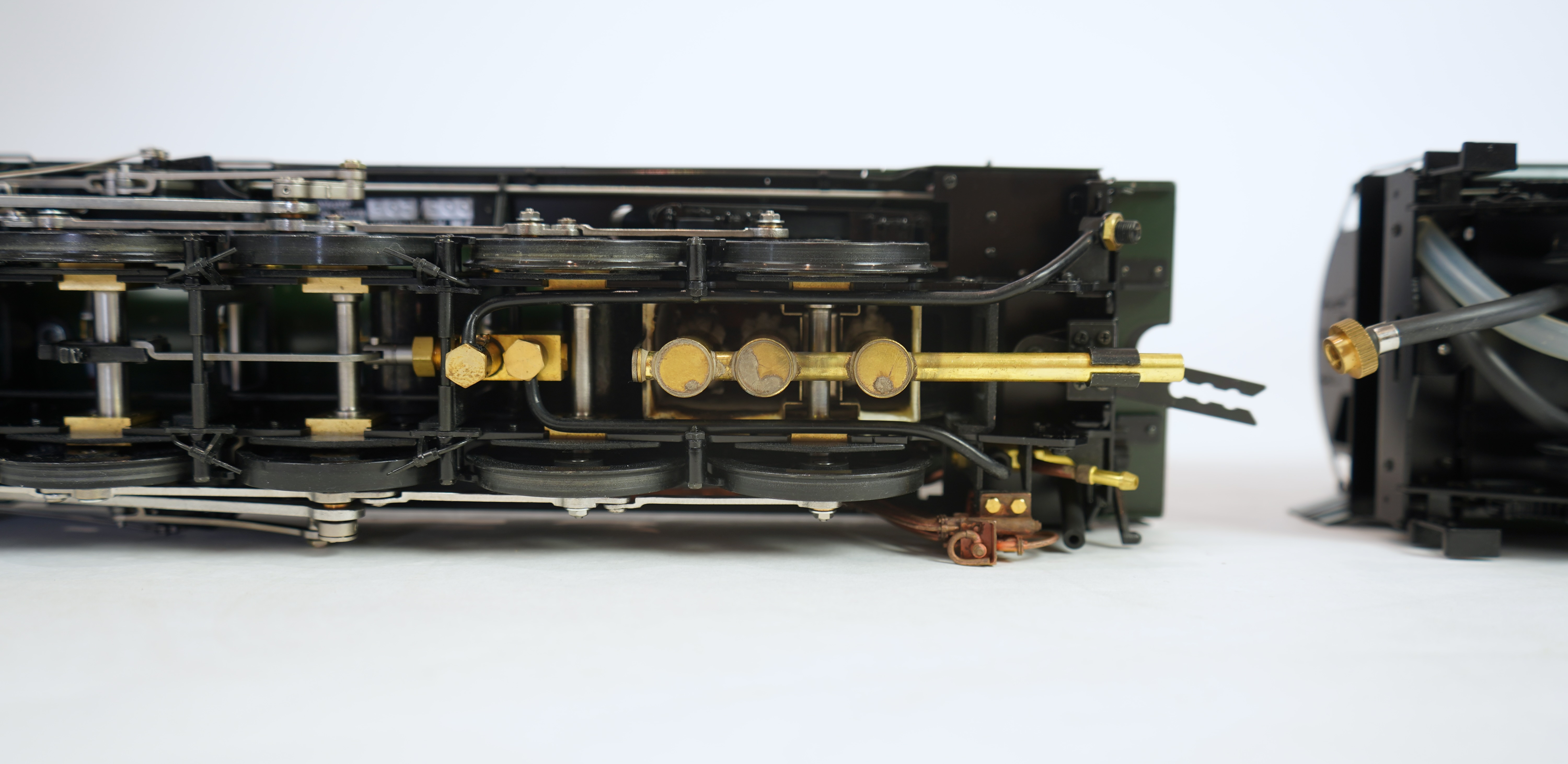 A Gauge One Aster Hobbies live steam BR Class 9F, 2-10-0 tender locomotive, Evening Star 92220, the factory ‘Built Up’ version, spirit fired working two cylinder motion, with assembly instructions, operating instructions